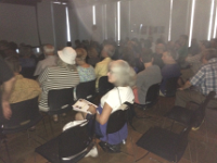 Great Crowd for Screening  The screening had a full house of approximately 100 on Monday evening, June 6, 2016