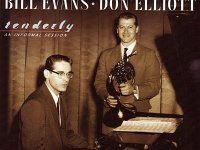 Tenderly  A good home recording made at Elliott's studio in Connecticut in 1956 and 1957. Most note worthy is the very nice blues track (Blues #1) with each musician playing against one another.